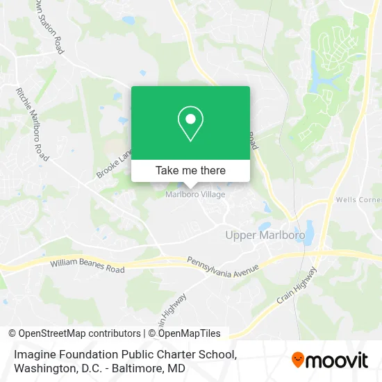 Imagine Foundation Public Charter School map