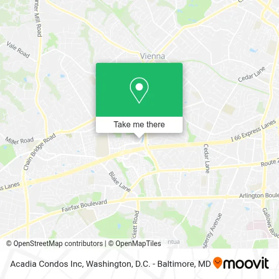 Acadia Condos Inc map