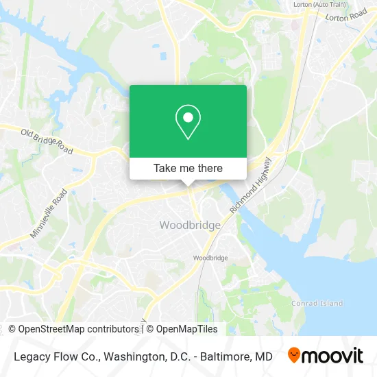 Legacy Flow Co. map