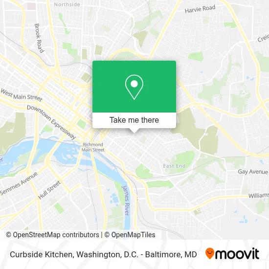 Curbside Kitchen map