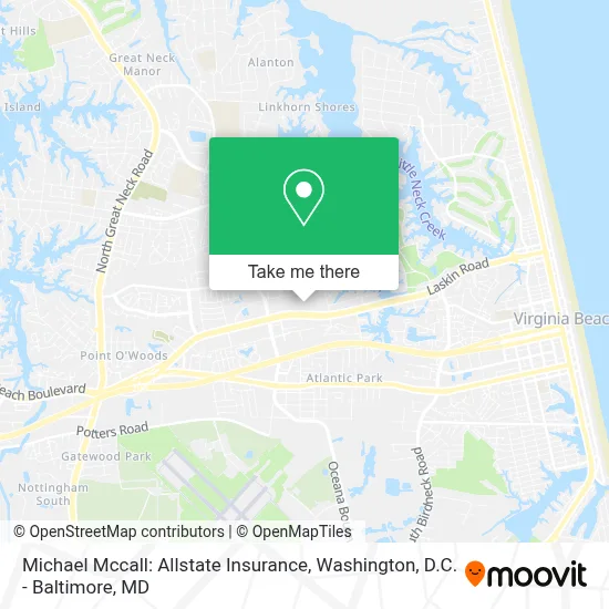 Michael Mccall: Allstate Insurance map