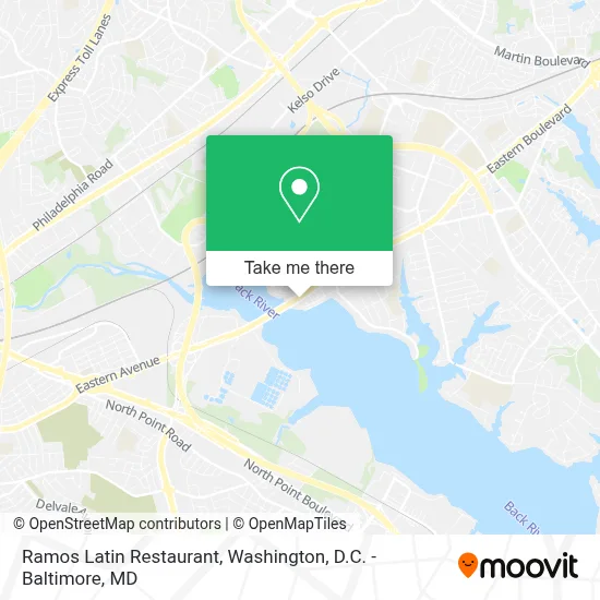 Ramos Latin Restaurant map