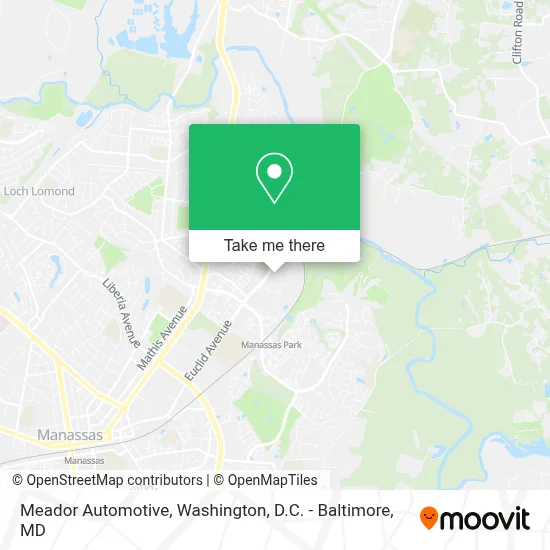 Meador Automotive map