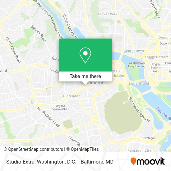 Studio Extra map
