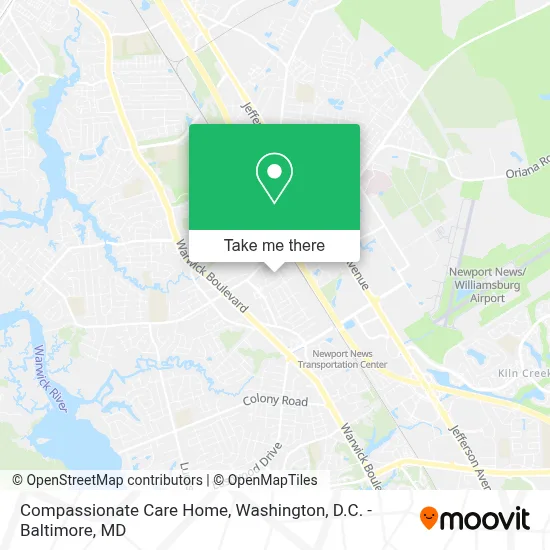 Compassionate Care Home map