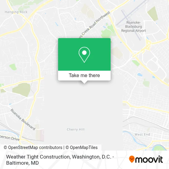 Weather Tight Construction map