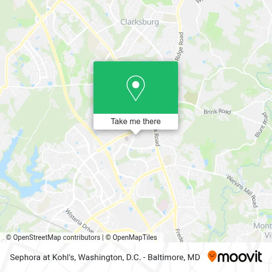 Sephora at Kohl's map