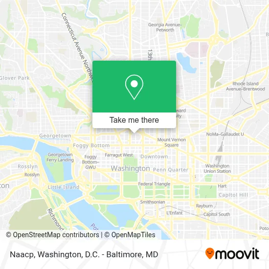 Naacp map