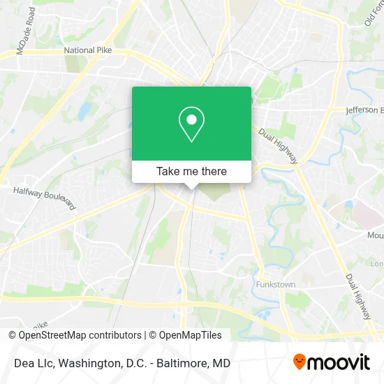 Dea Llc map