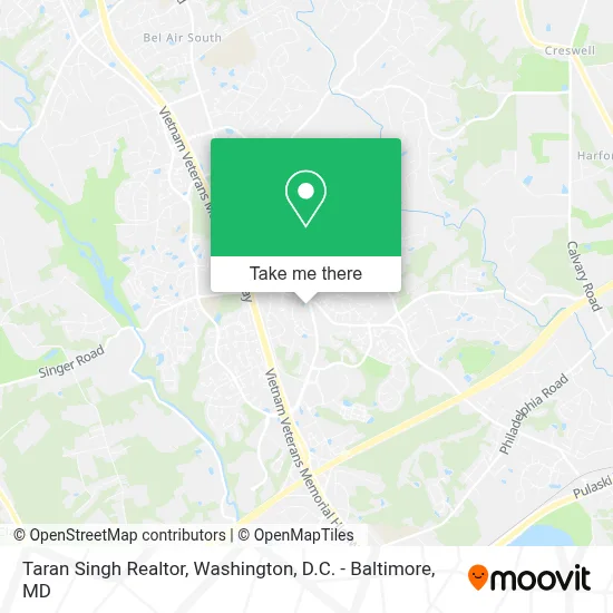 Taran Singh Realtor map