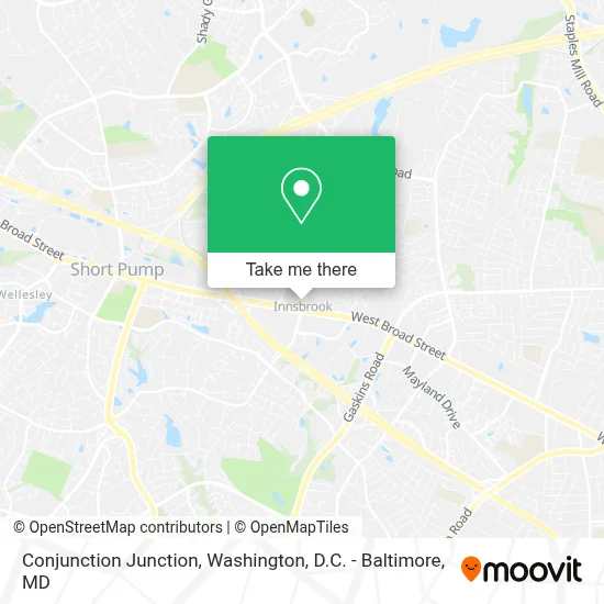Conjunction Junction map