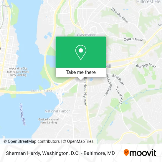 Sherman Hardy map