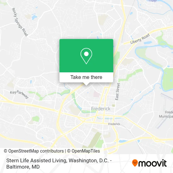 Stern Life Assisted Living map
