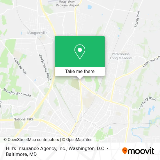 Hill's Insurance Agency, Inc. map