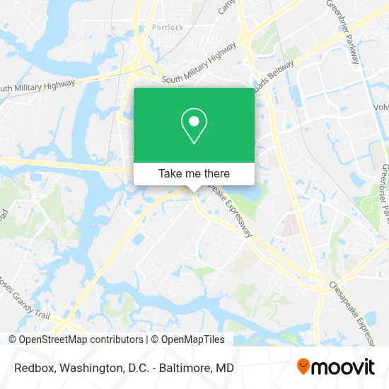 Redbox map