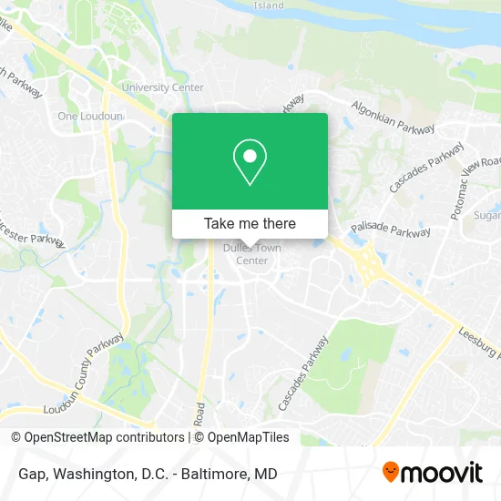 Gap map