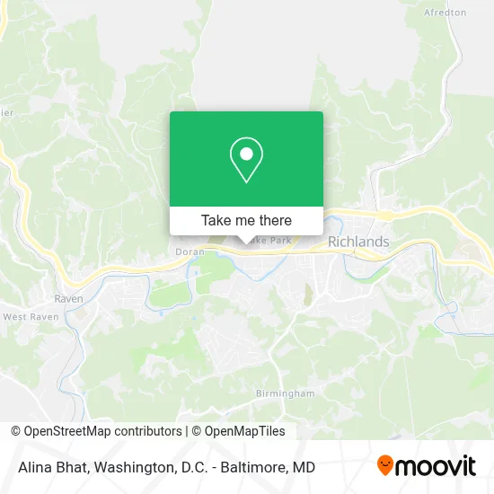 Alina Bhat map