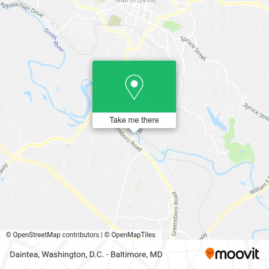 Daintea map