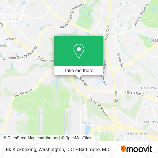 Bk Kickboxing map