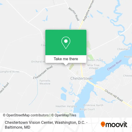 Chestertown Vision Center map