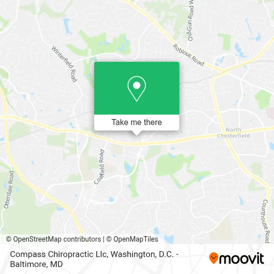 Compass Chiropractic Llc map