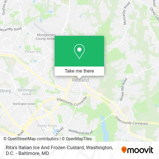 Rita's Italian Ice And Frozen Custard map