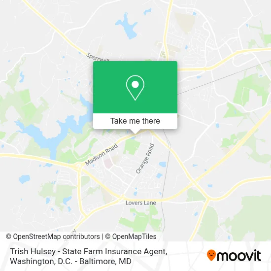 Trish Hulsey - State Farm Insurance Agent map