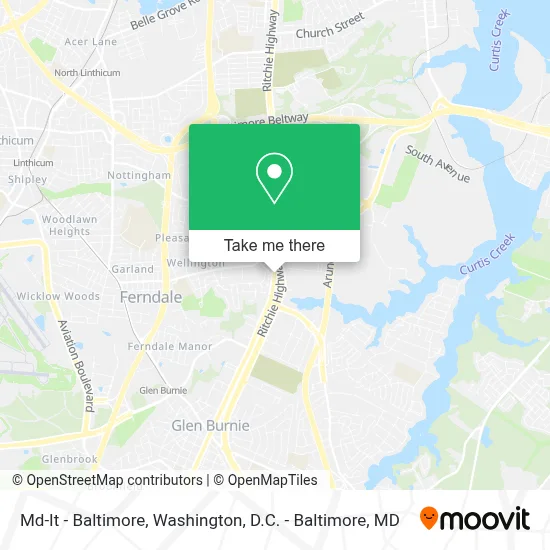 Md-It - Baltimore map