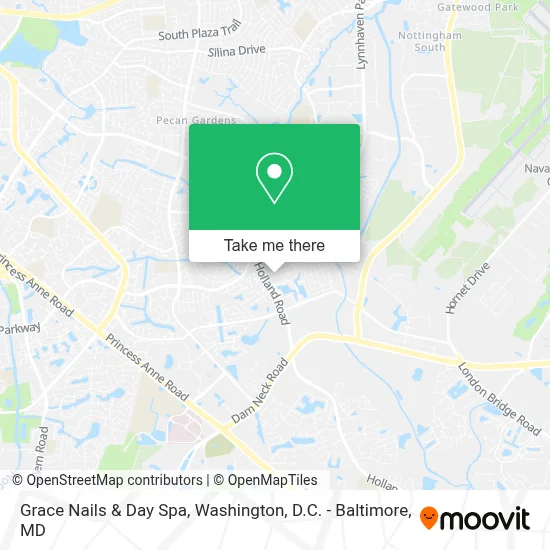 Grace Nails & Day Spa map