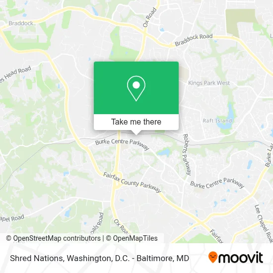 Shred Nations map