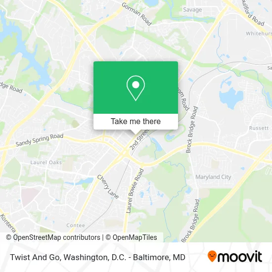 Twist And Go map