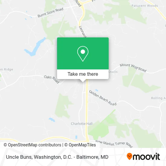 Uncle Buns map