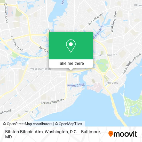 Bitstop Bitcoin Atm map