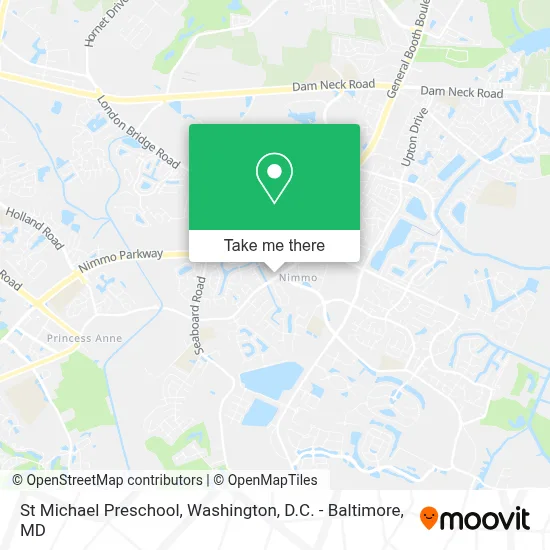 St Michael Preschool map