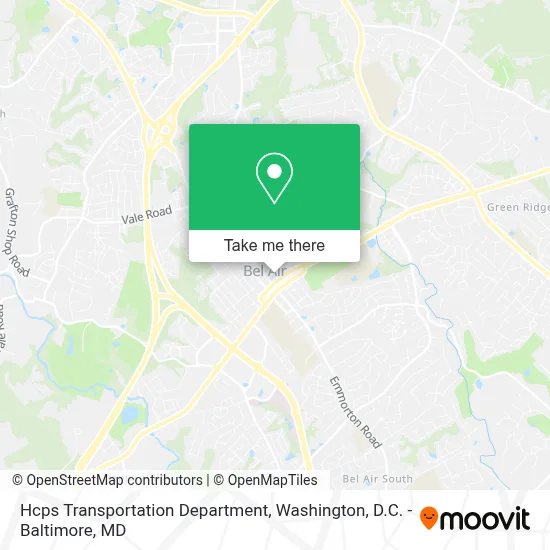 Hcps Transportation Department map