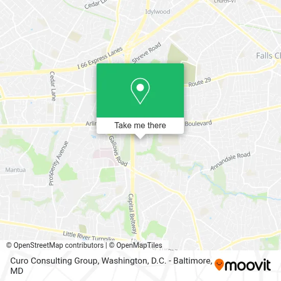 Curo Consulting Group map