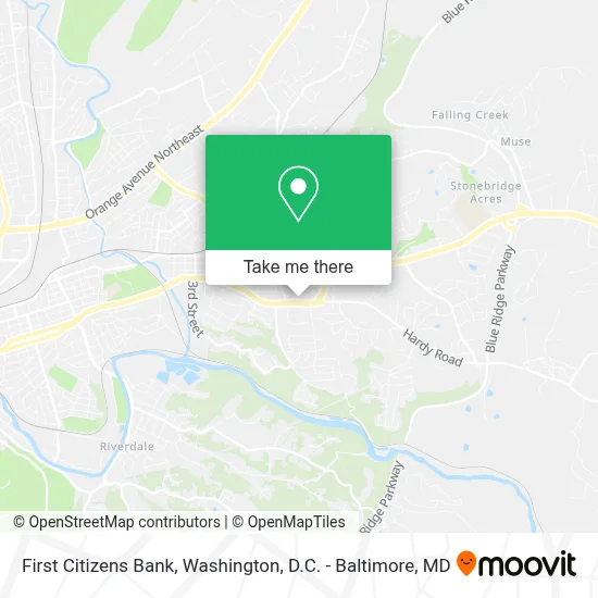 First Citizens Bank map