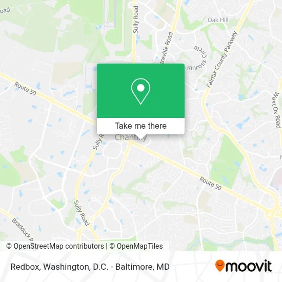 Redbox map