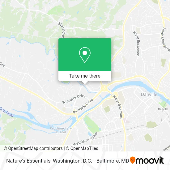 Nature's Essentials map