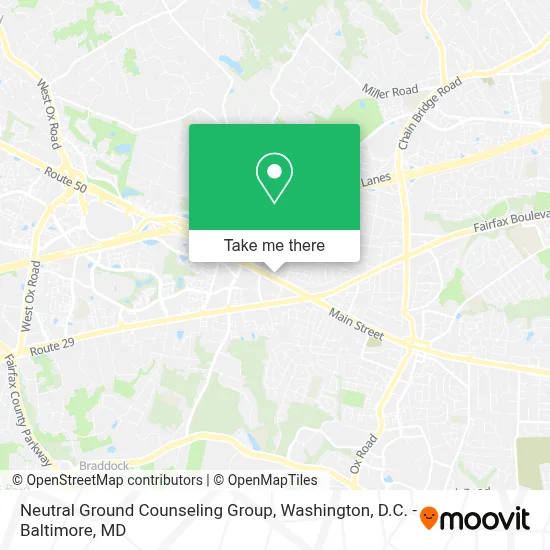 Neutral Ground Counseling Group map