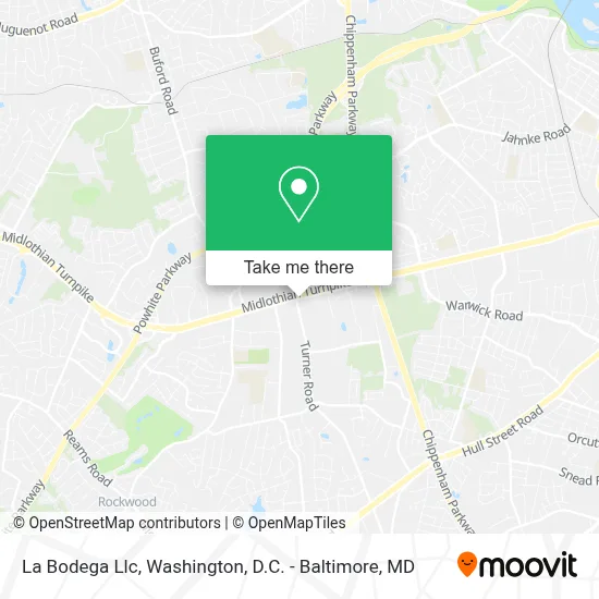La Bodega Llc map