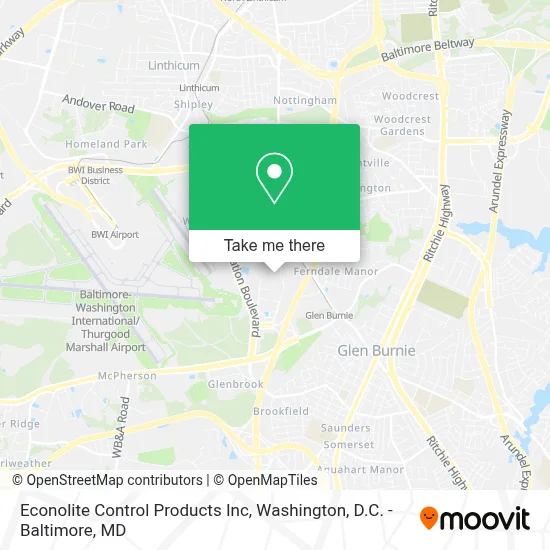 Econolite Control Products Inc map