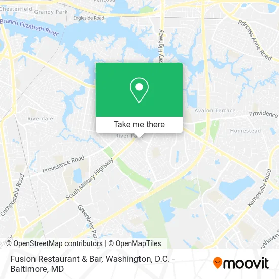 Fusion Restaurant & Bar map