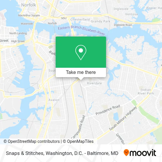Snaps & Stitches map