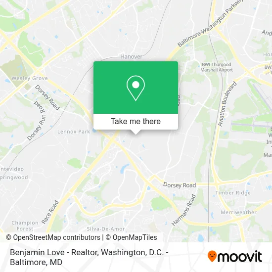 Benjamin Love - Realtor map
