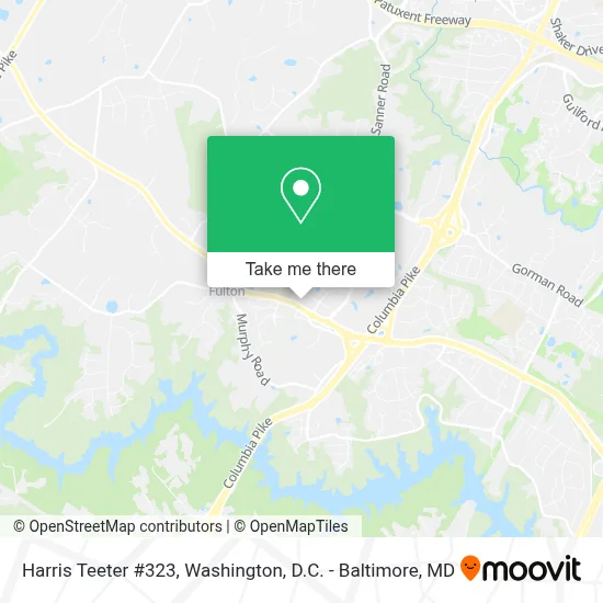 Harris Teeter #323 map