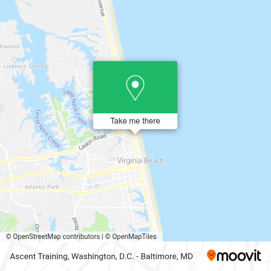 Ascent Training map