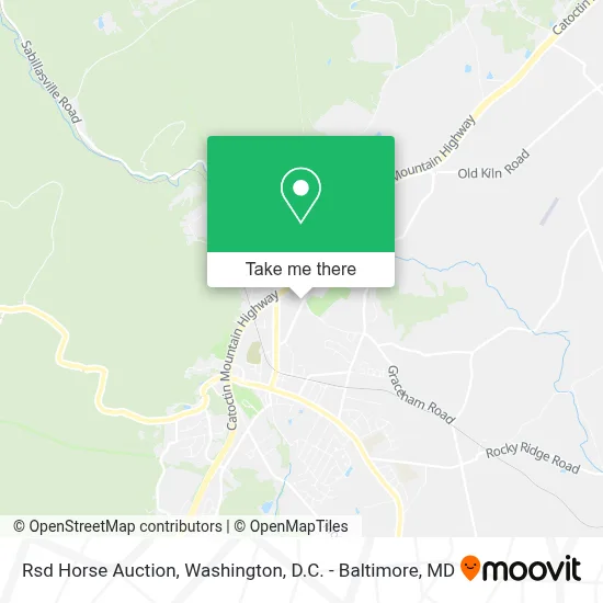 Rsd Horse Auction map