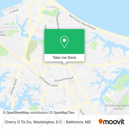 Cherry O To Go map