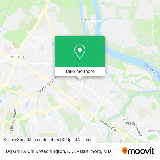 Dq Grill & Chill map